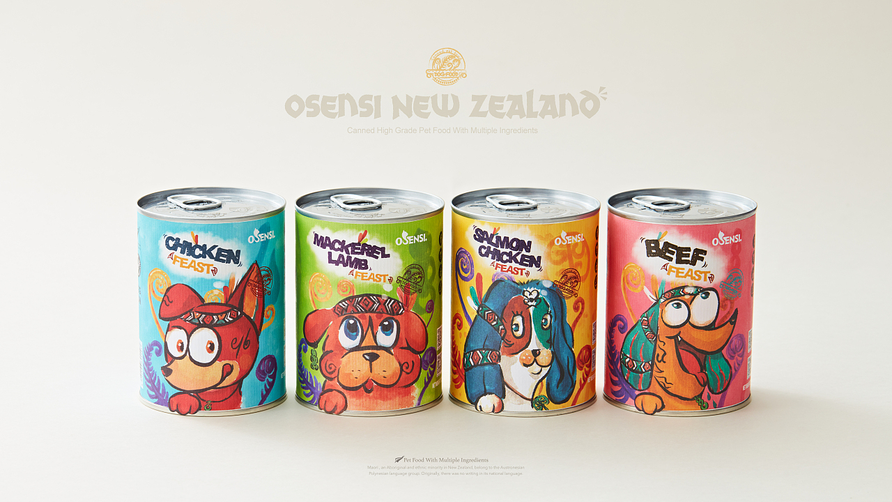 OSENSI主粮罐头 重新定义宠物食品包装的科技与美学